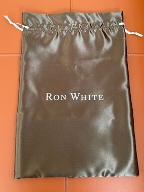 NWOT Ron White Black Drawstring Bag